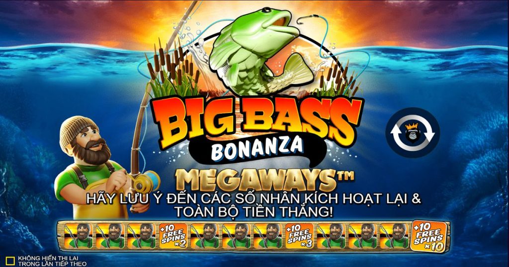 Chơi quay hũ Big Bass Bonanza Megaways